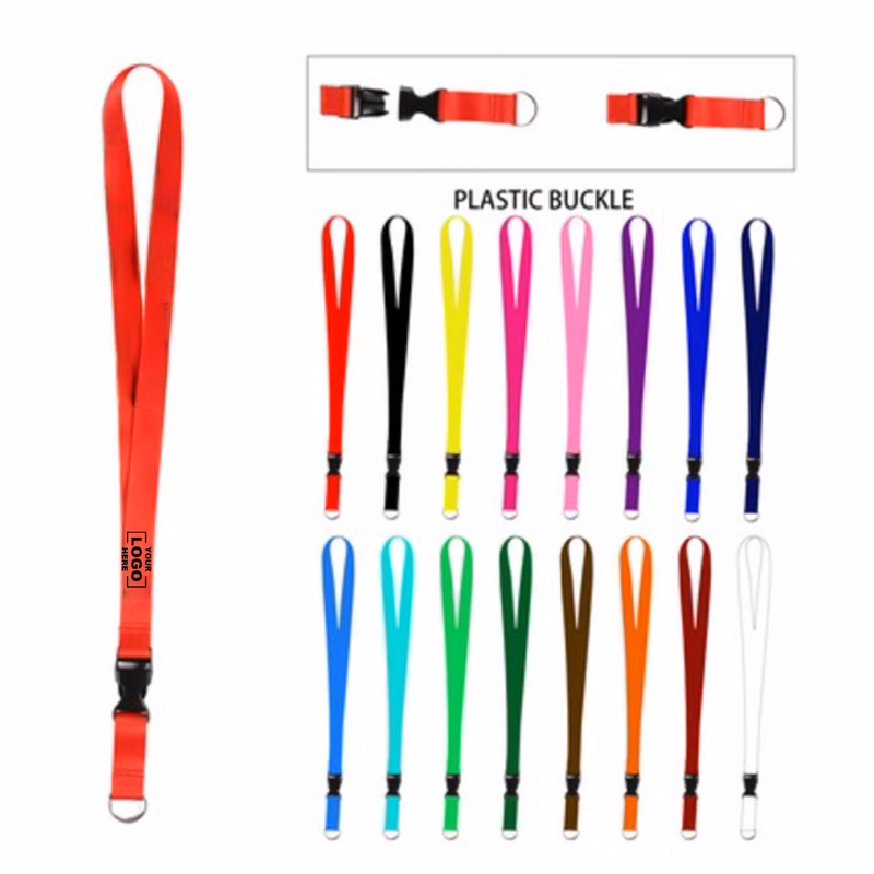 Adjustable Full Color Lanyard with Metal Hook