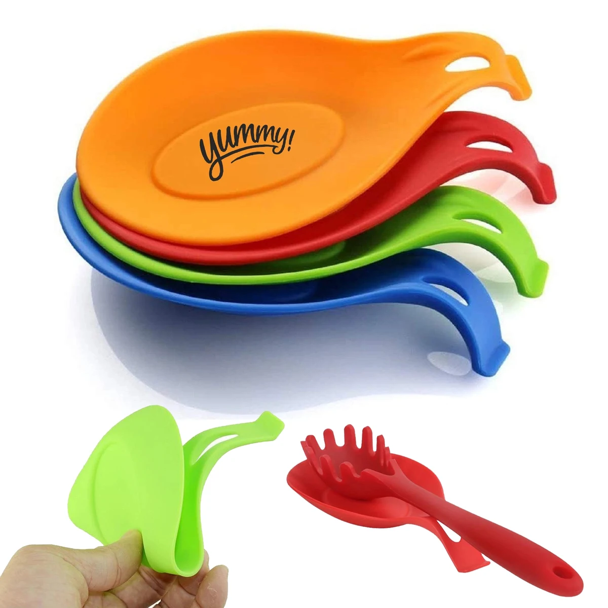 Kitchen Silicone Spoon Rest 1