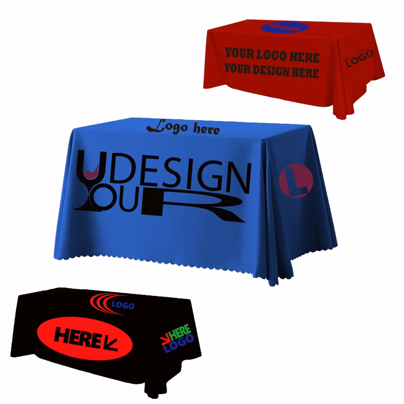 Custom Table Cover - Front Panel - Screen Sublimation