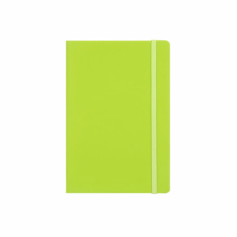 A6 Hard Cover Notebook 80 Sheet With Elastic Band And Bookmark