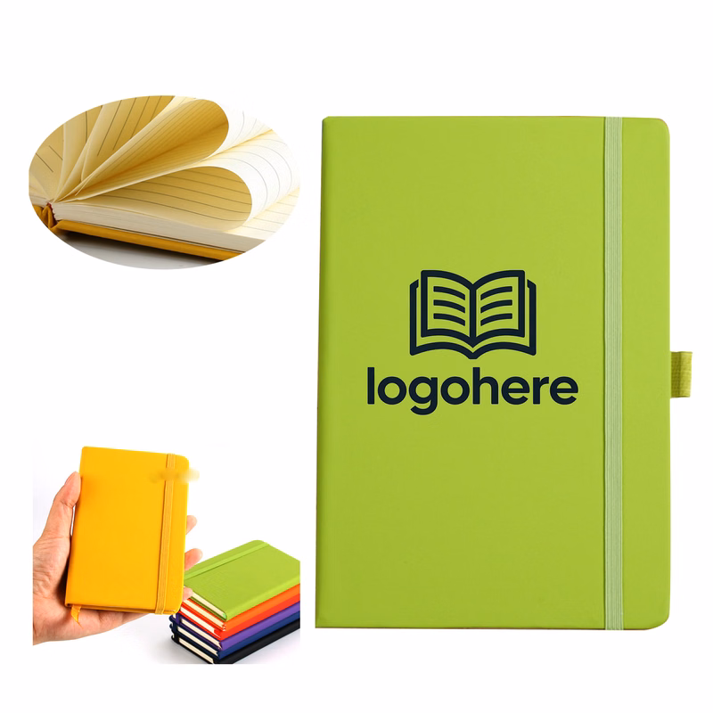 MOQ 20 Pocket Lined Diary Journal