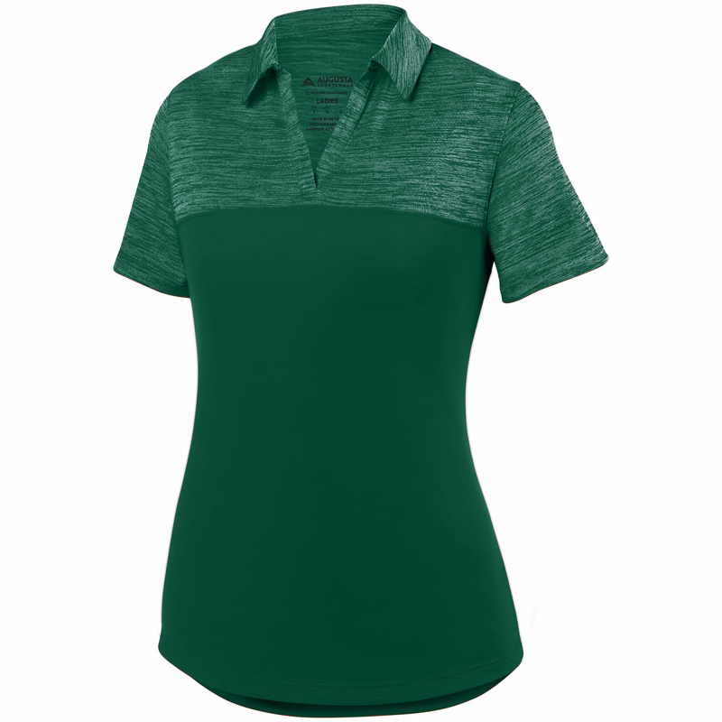 Ladies Shadow Tonal Heather Polo