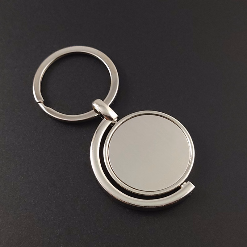 Circular Rotating Keychain