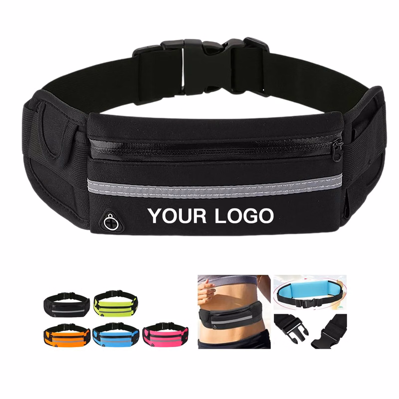 Waist Pack with Bottle Holder and Pockets