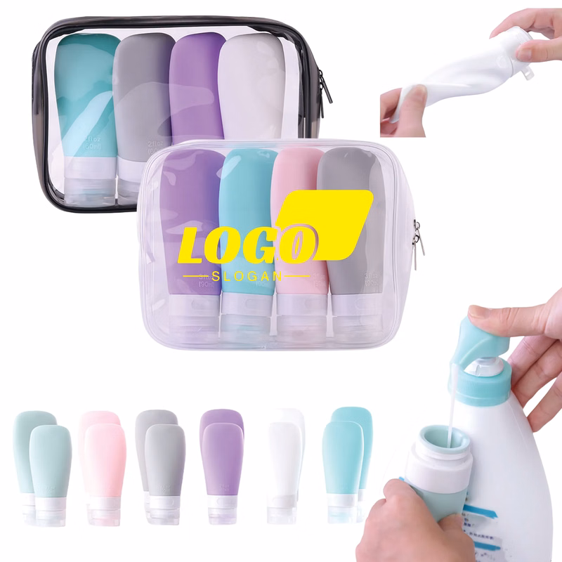 Travel Silicone Bottle Set