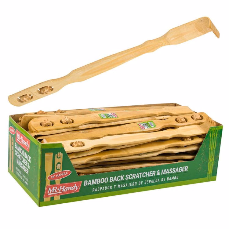 Bamboo Back Scratcher and Massager
