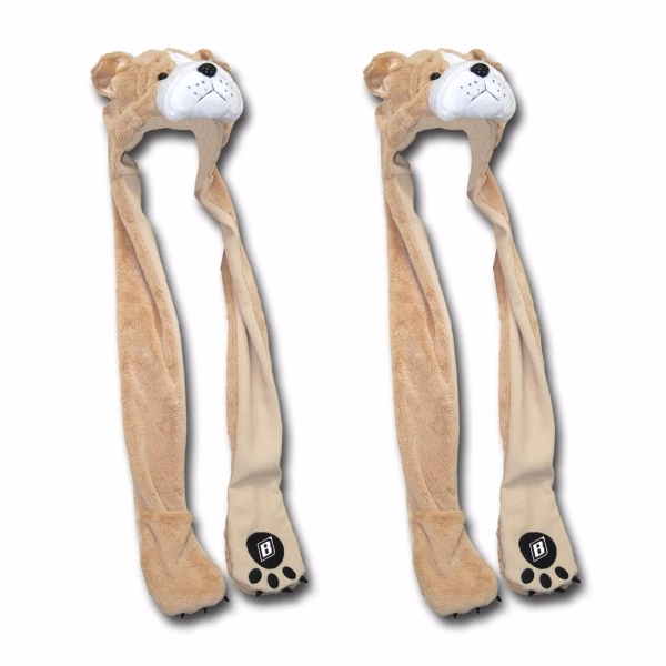 36" Bulldog Hoodie with Paws