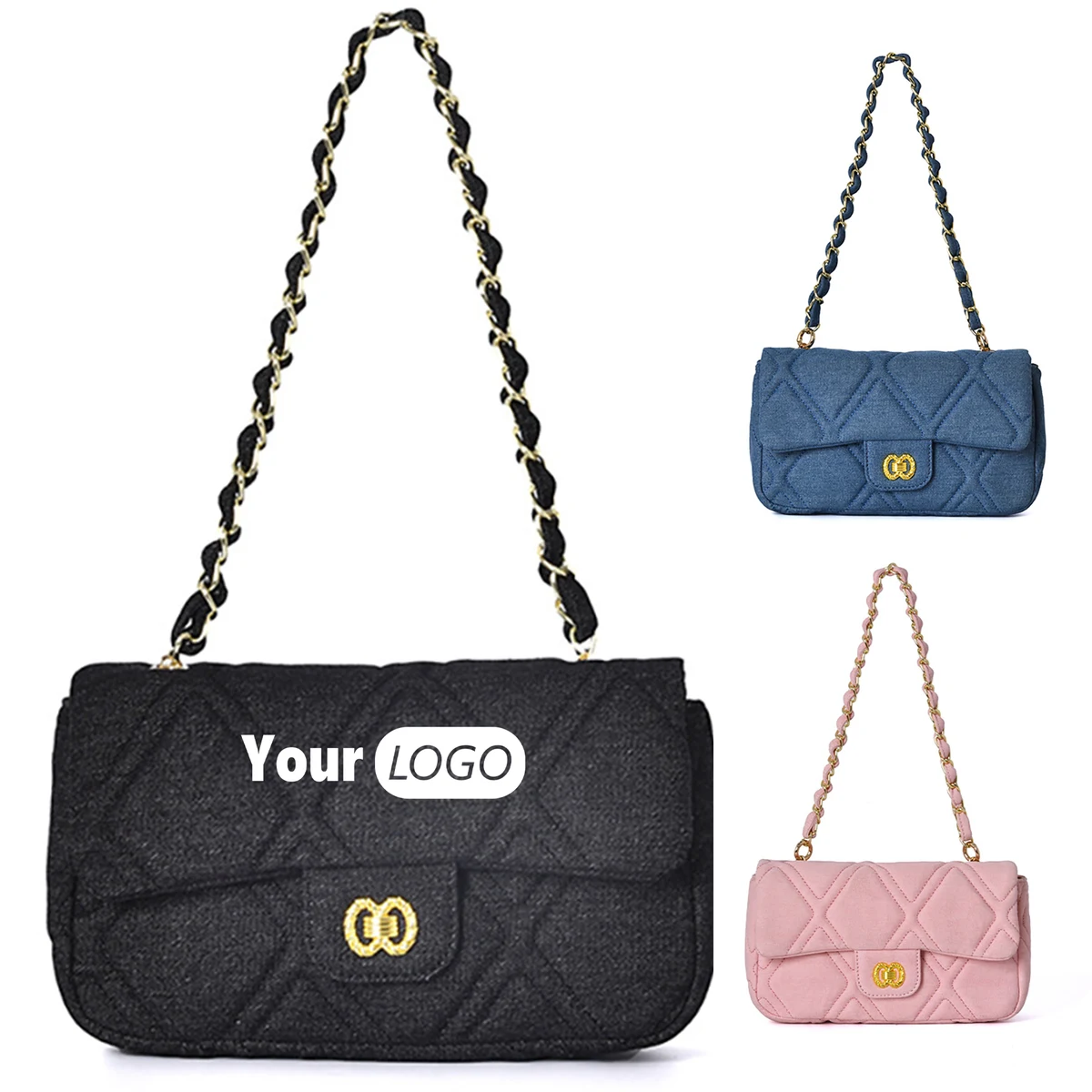 Women Denim Shoulder Bags 1