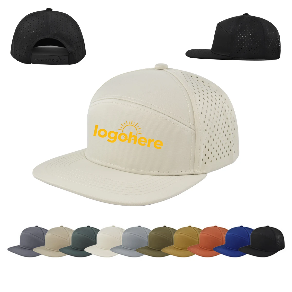 MOQ 30 Customizable Visor Cap 1