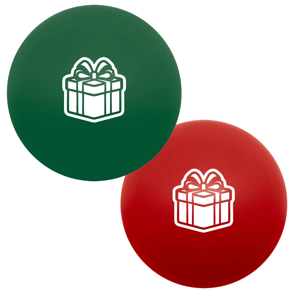 Present Round Stress Ball 1