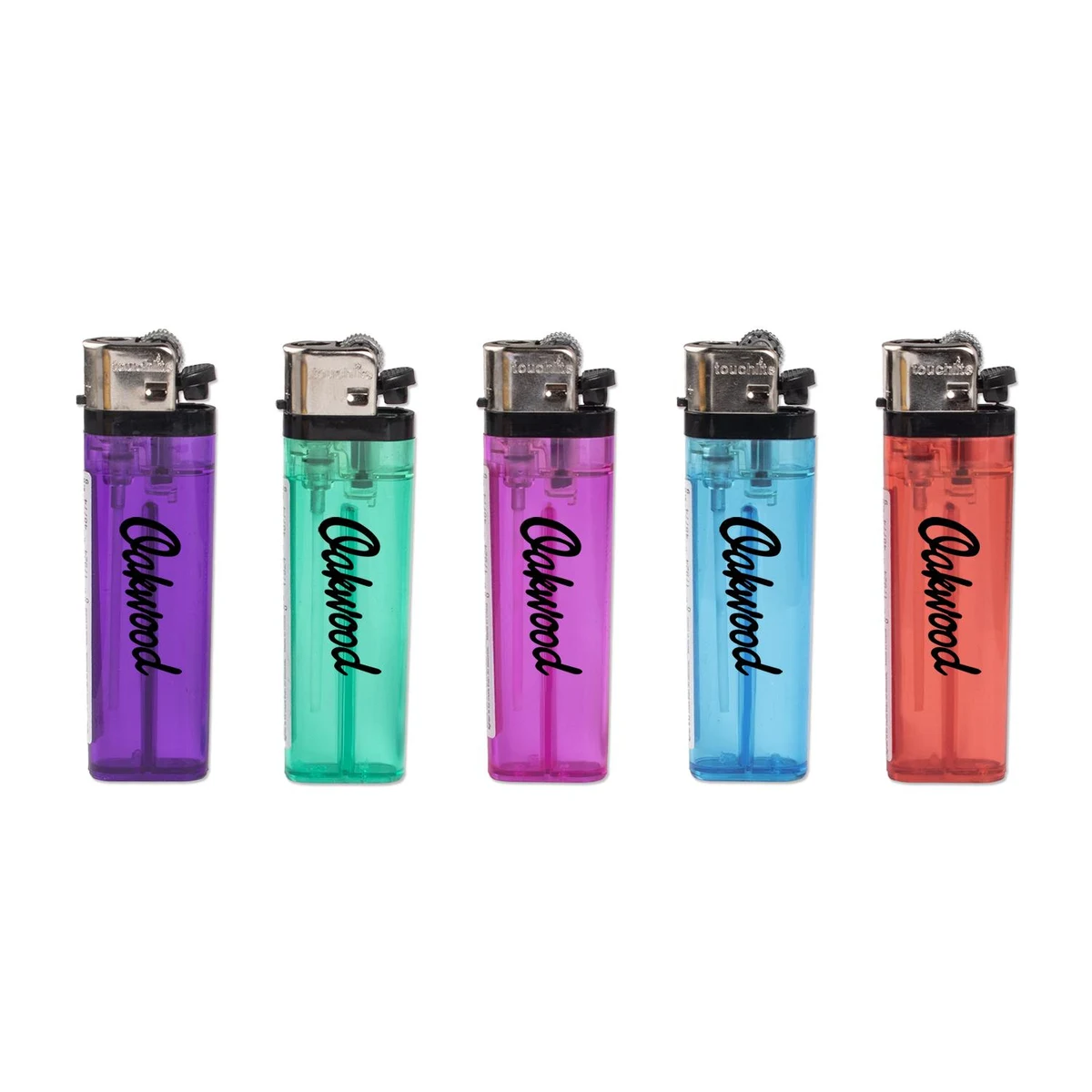 Transparent Standard Flint Cigarette Lighter 1