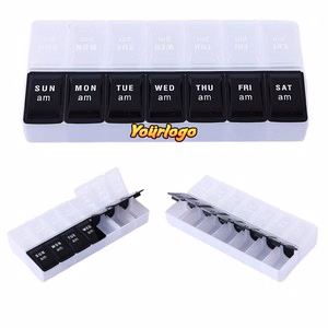 14 Grid Weekly Pill Organizer
