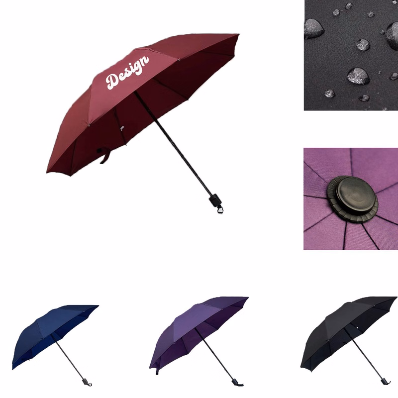 Premium Folding Umbrella for All-Weather Sun Shade