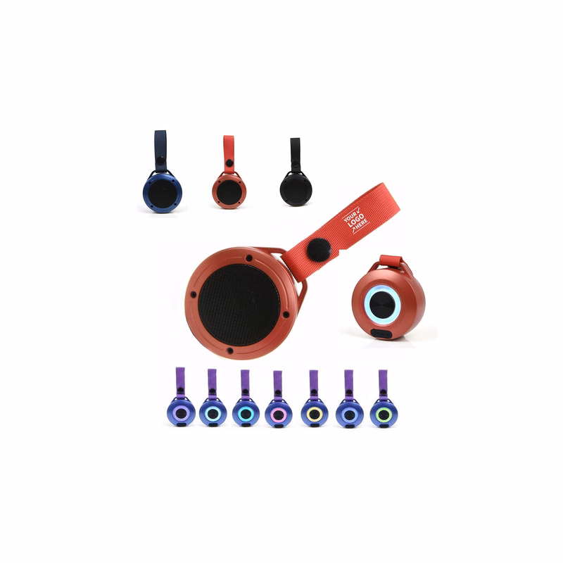 Light Weight Metal Mini Wireless Speaker With Lanyard