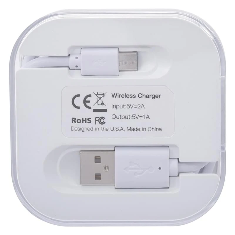 Desktop Wireless Charger with Cable Wrap 1