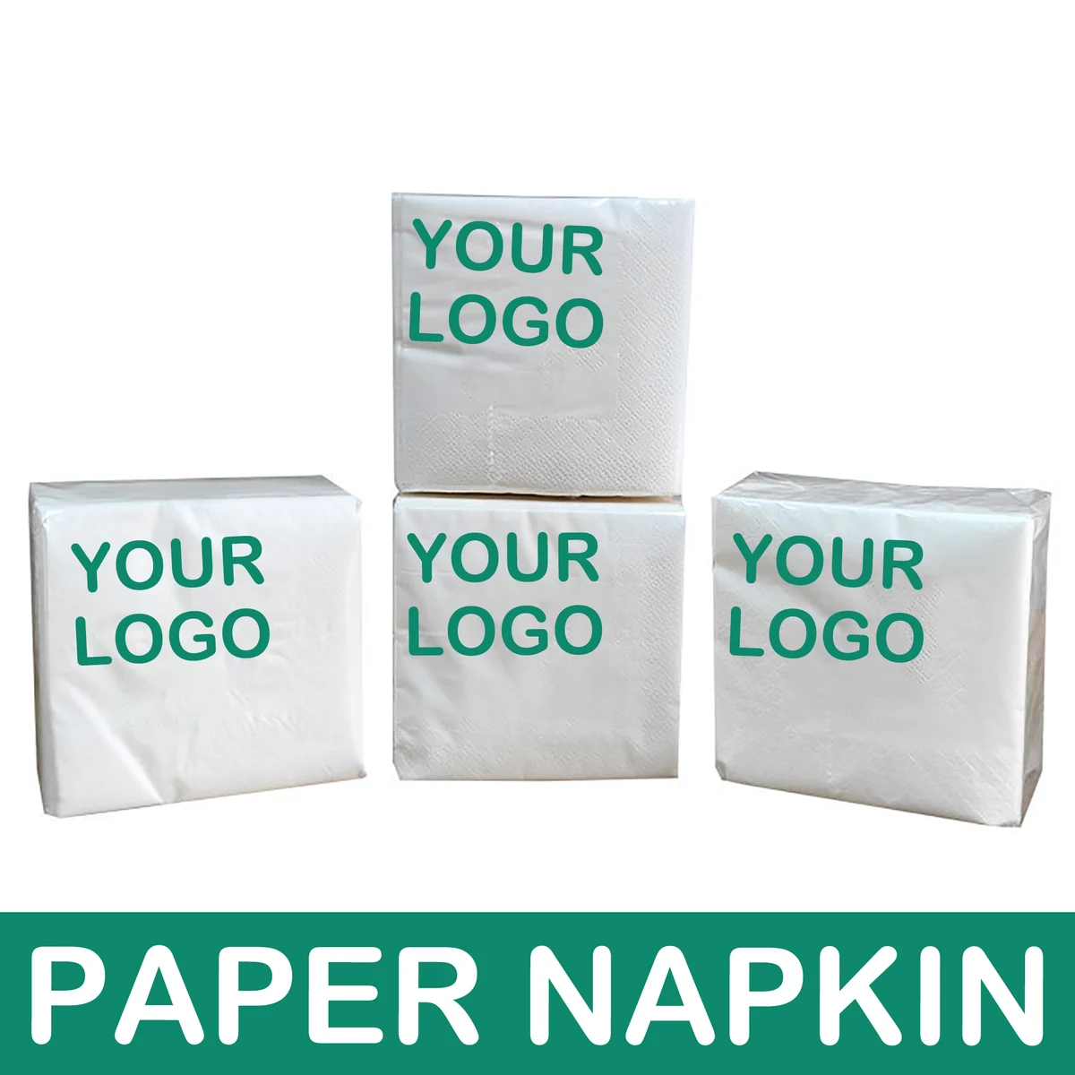 Plastic sealed bag packaged napkins 1