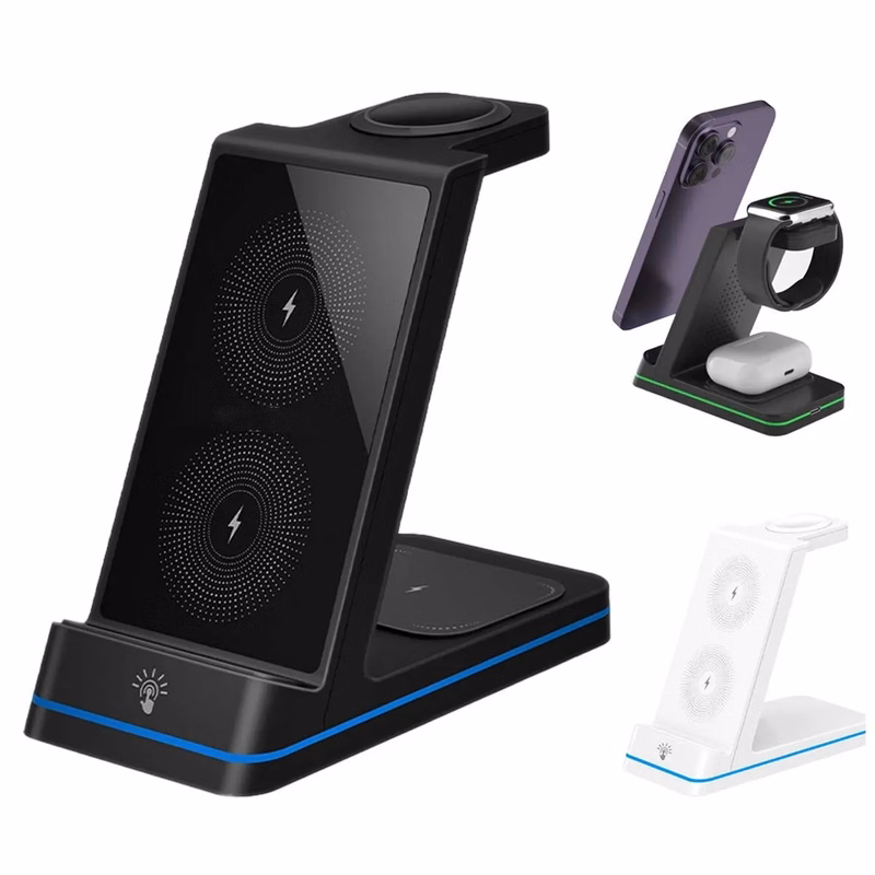 3-in-1 Wireless High Compatibility Fast Charging Station