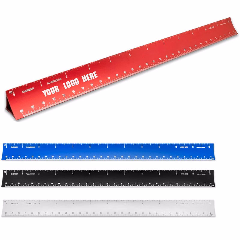 12" Architect Triangular Scale