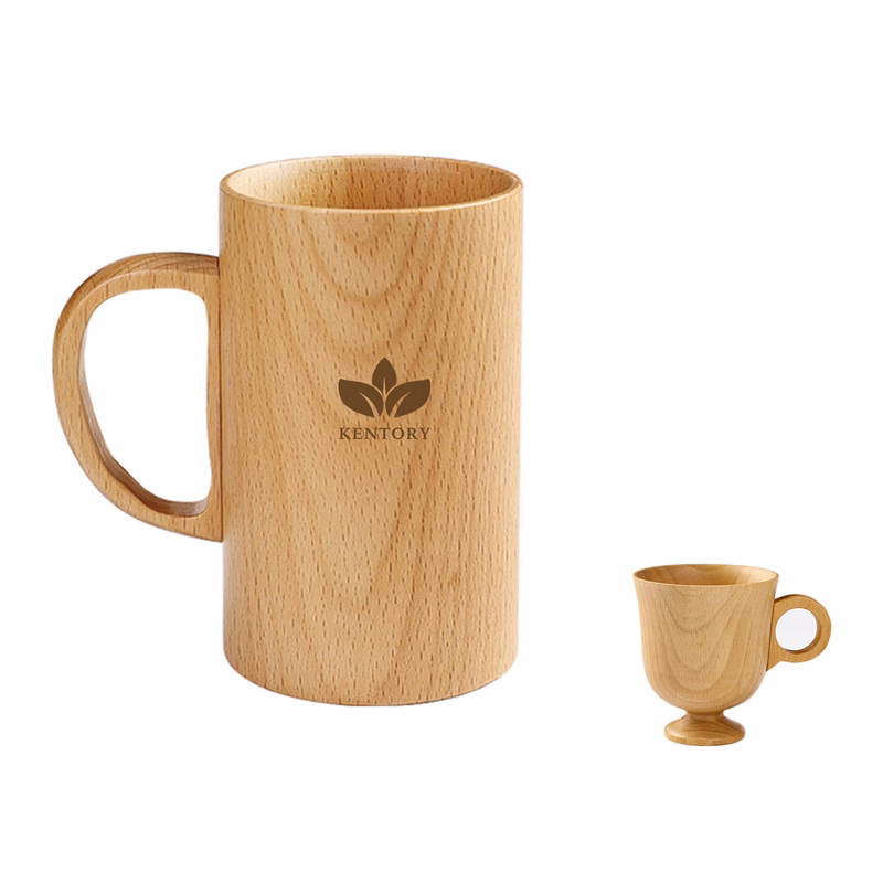 Wood Coffee Cups Handmade Mugs