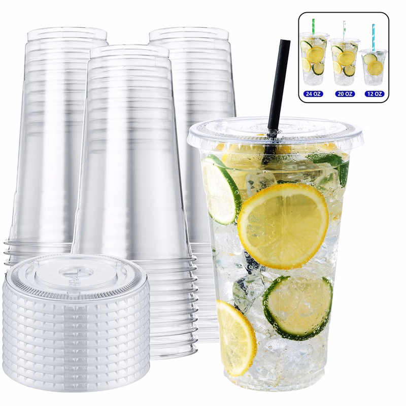 Clear Soft Plastic Cup - 16 oz.