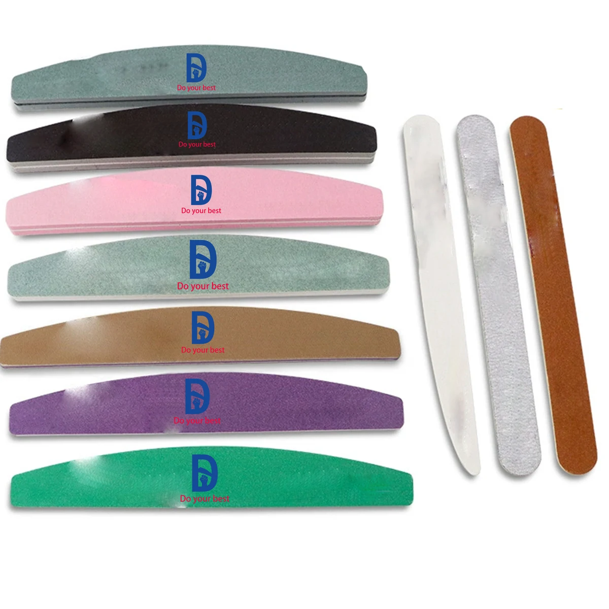 Professional Half-Moon Shaped Nail File 1