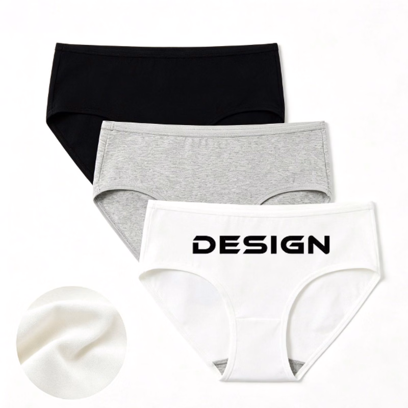 Cotton crotch seamless triangle pants