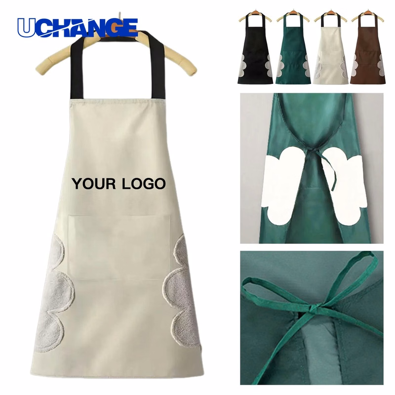PVC Easy Clean Oil Resistant Apron for Kitchen Use