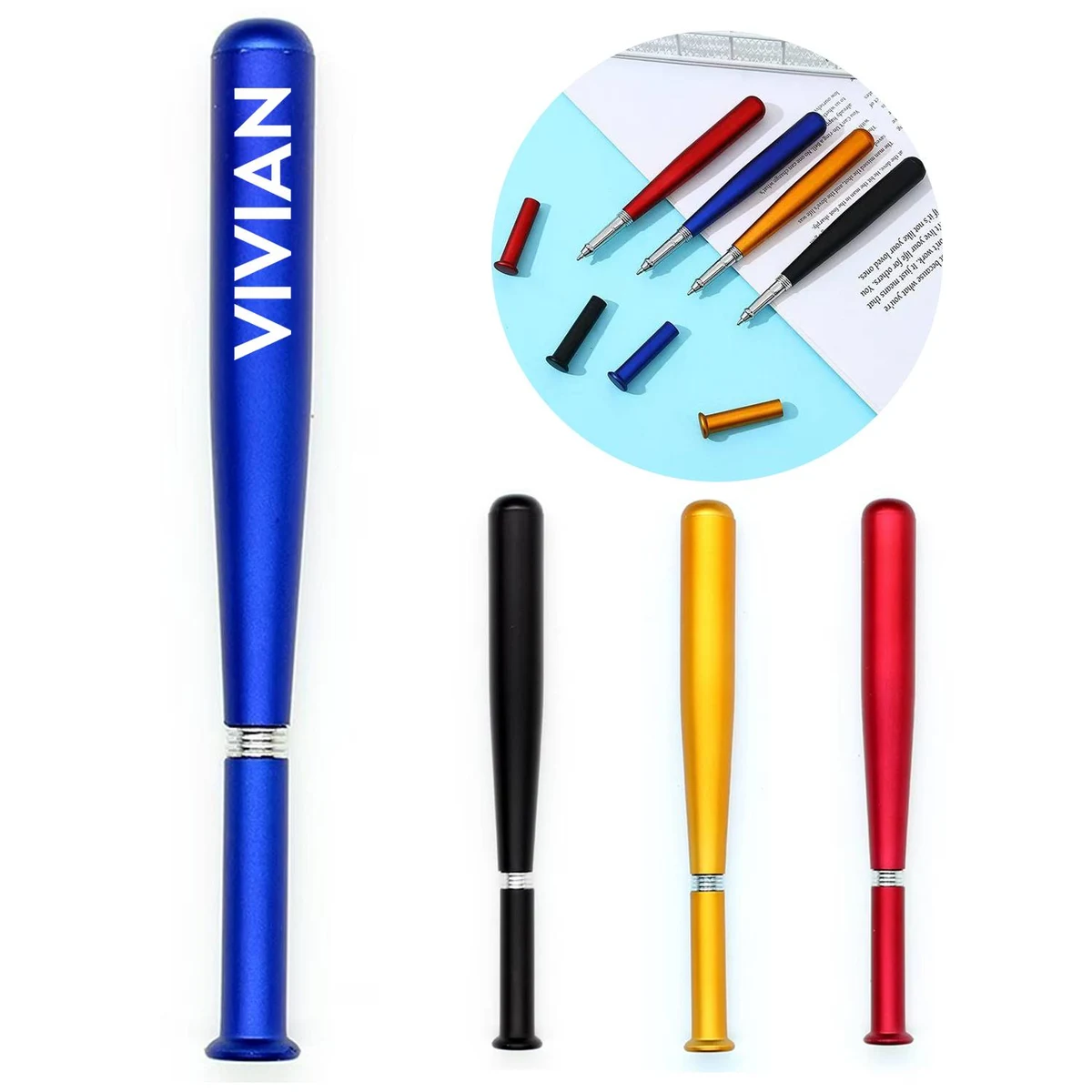Plastic Baseball Ballpoint Pen 1