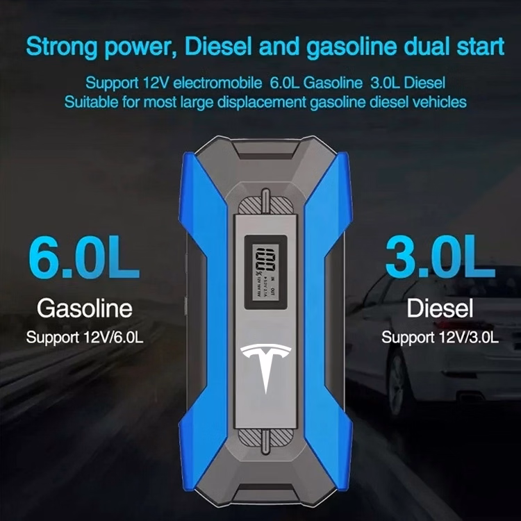 High Quality Car Battery Starting Power Supply 12V 12000mAh