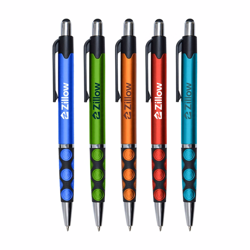 Union Printed - Hive Stylus Metallic Click Pen