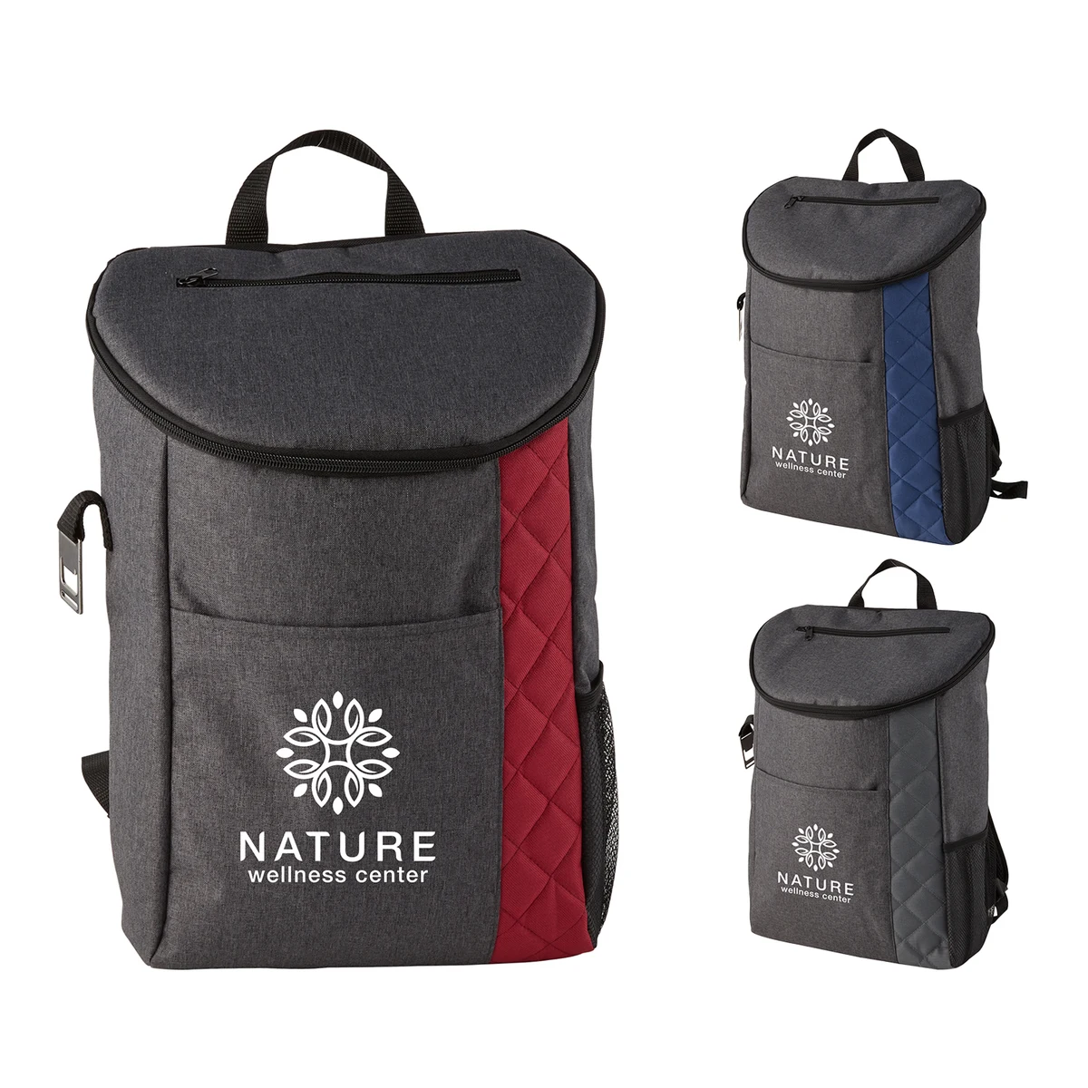 Quilted Cooler Backpack 1
