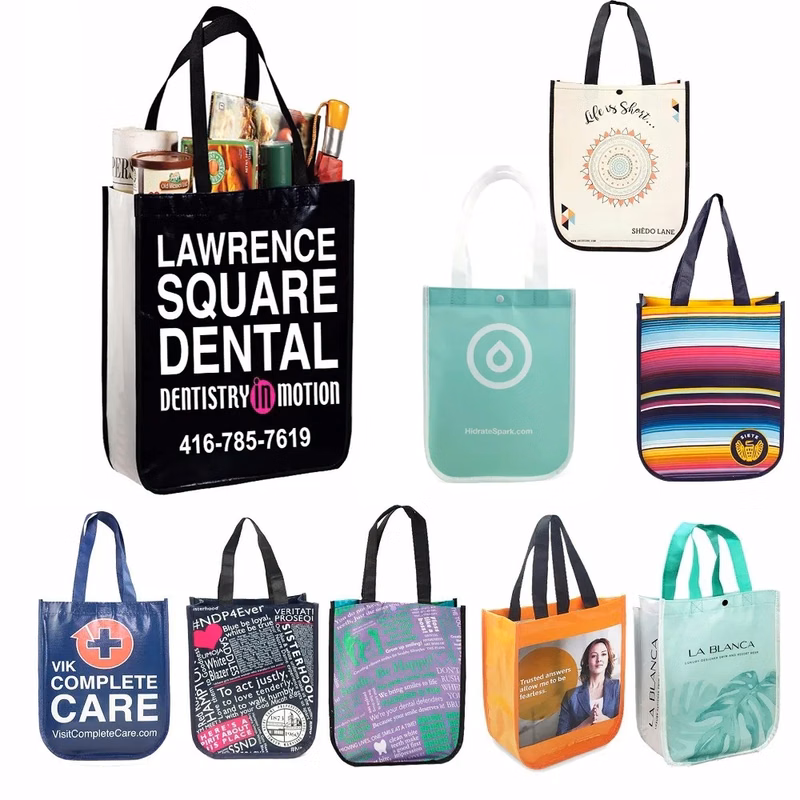 Small Laminated Non-Woven Tote Bag