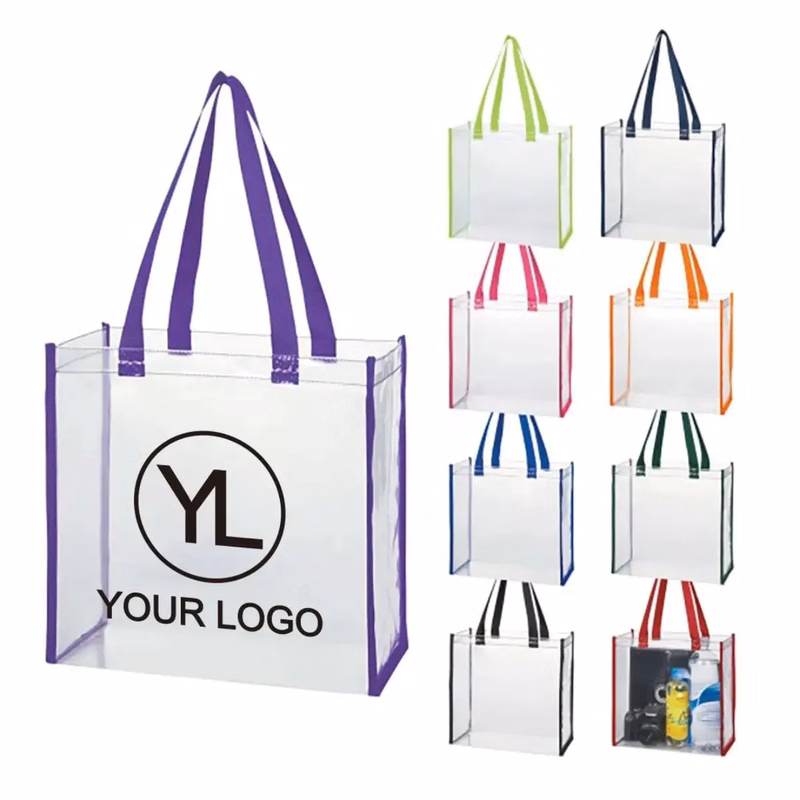 Transparent tote bags