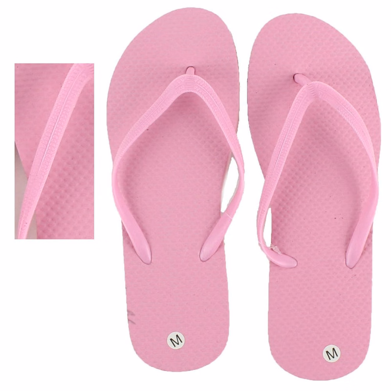 Women's Flip Flops - Pink S-XL
