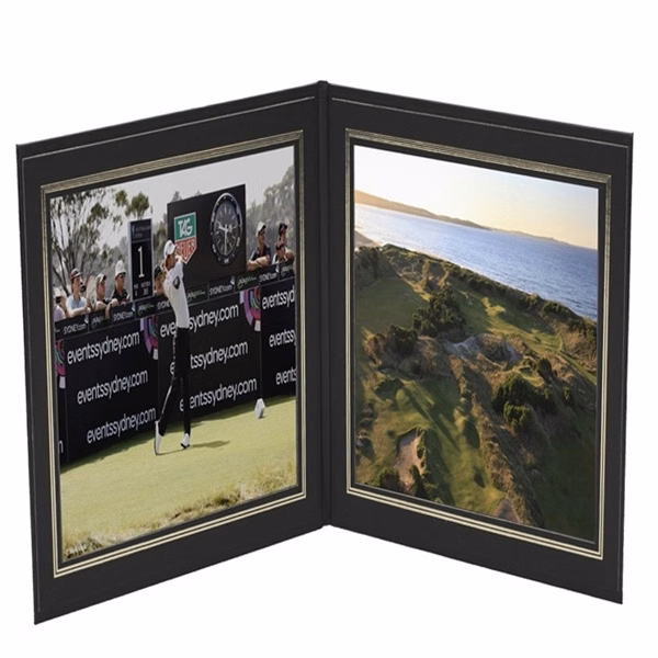 Double Photo Frames Book Style 4" x 6"