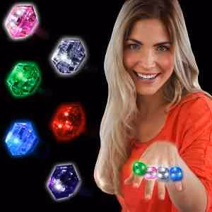 1 3/8" Light Up Diamond Ring
