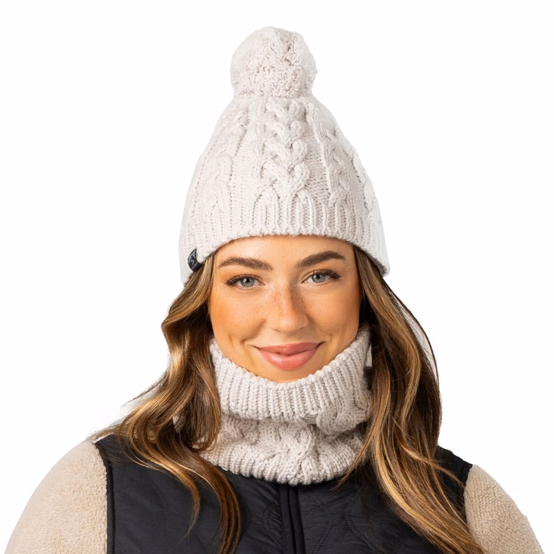 Storm Creek Women's Freeze Baby Fleece-Lined Cable Knit Neck Warmer