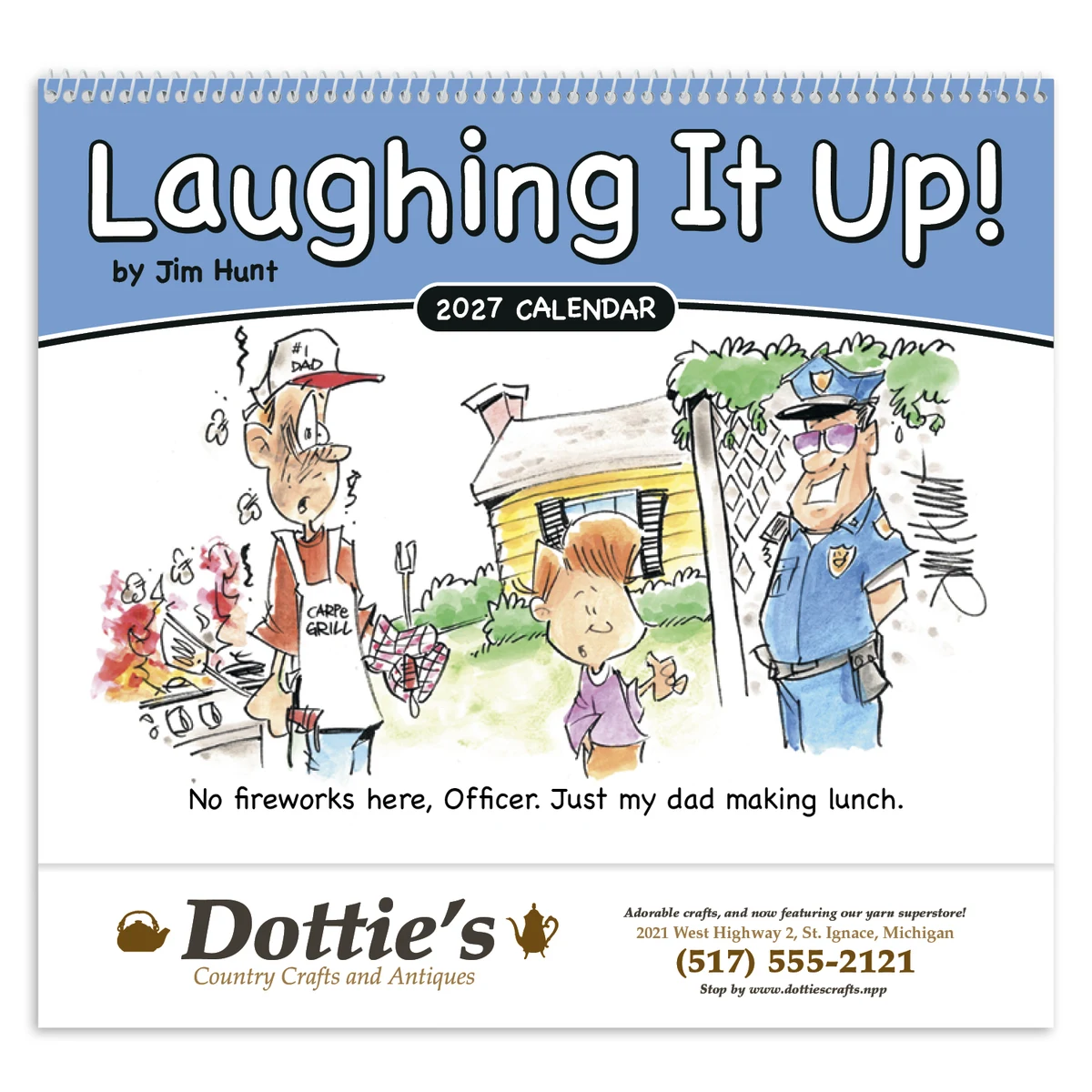Good Value™ Laughing It Up! - Spiral Calendar 1