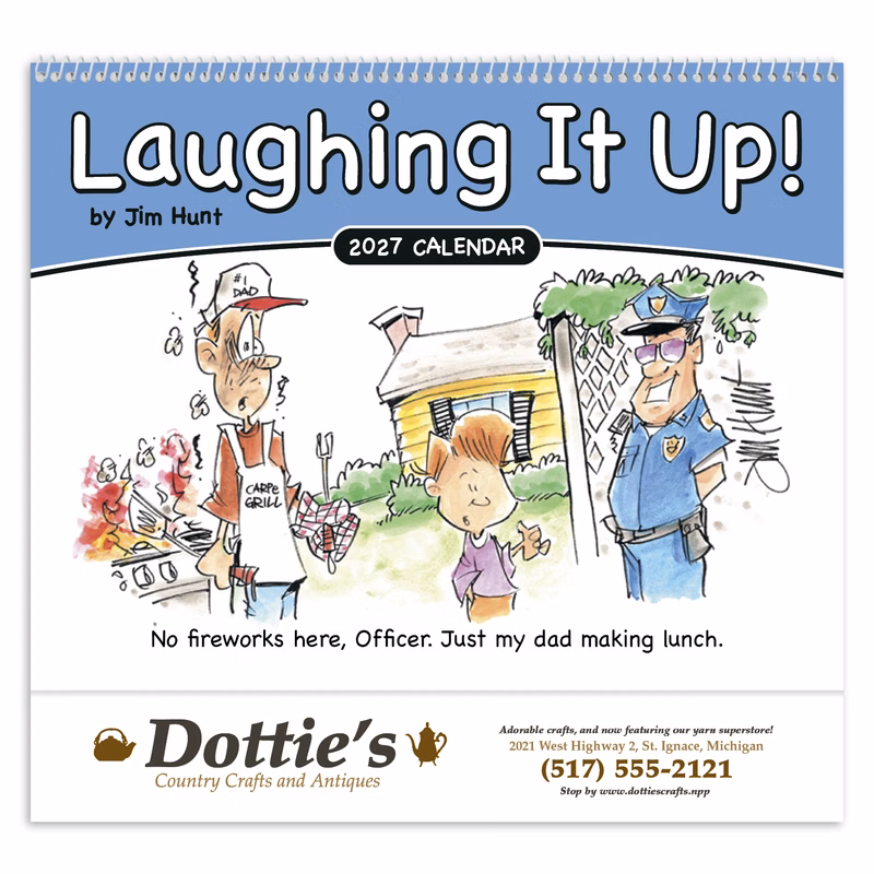 Good Value™ Laughing It Up! - Spiral Calendar