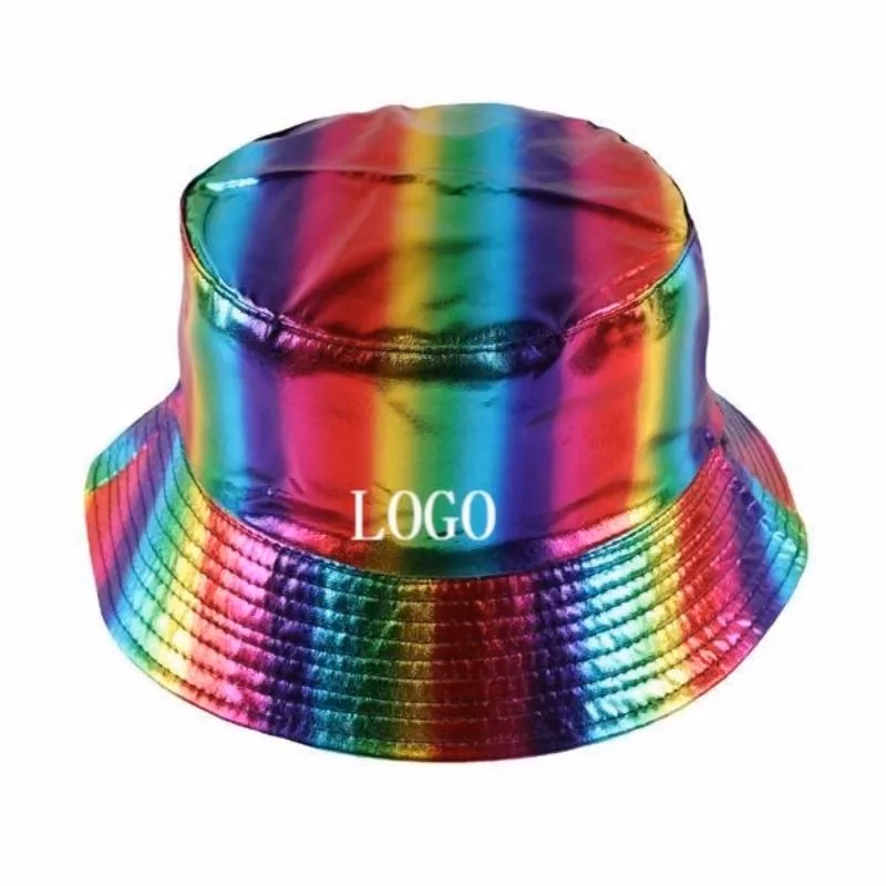 Laser Bucket Hat Packable Pride Sun Cap