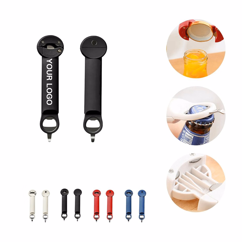 Collapsible Can Opener with Magnetic Tip