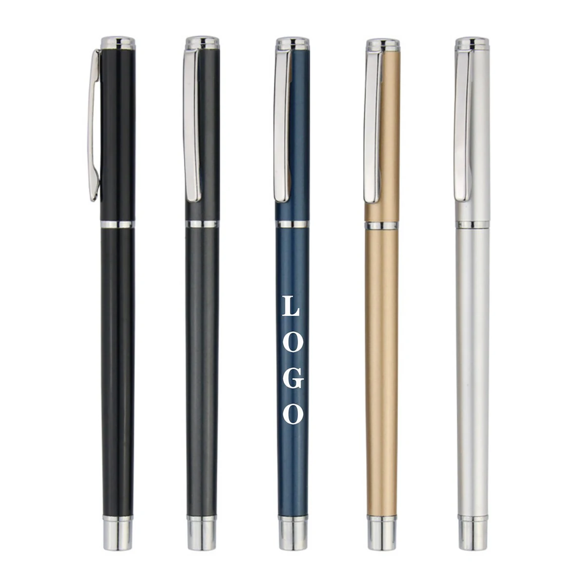 Multicolor Signature Fluid Ink Metal Ballpoint Pen 1