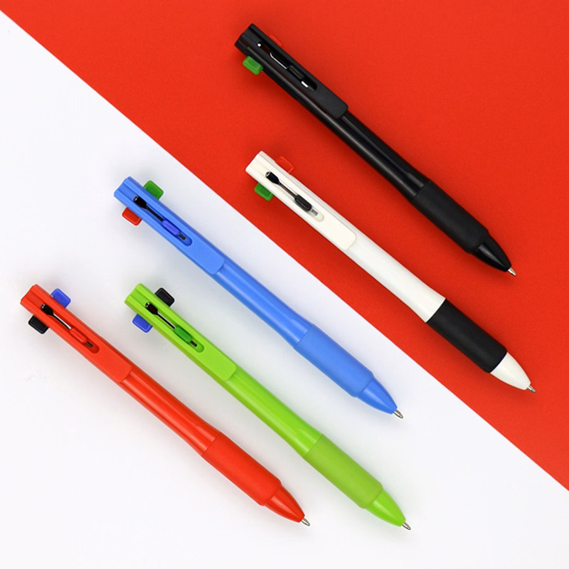 4-Color Click Action Ballpoint PenThis is a 4-color retracta