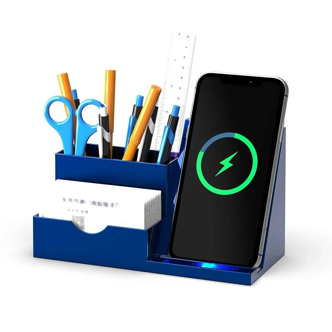 Desktop Organizer With Wireless Charging 1