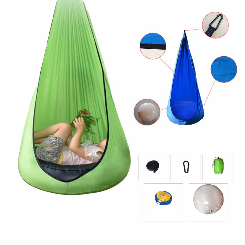Kids Child Hanging Pod Swing Chair Indoor and Outdoor