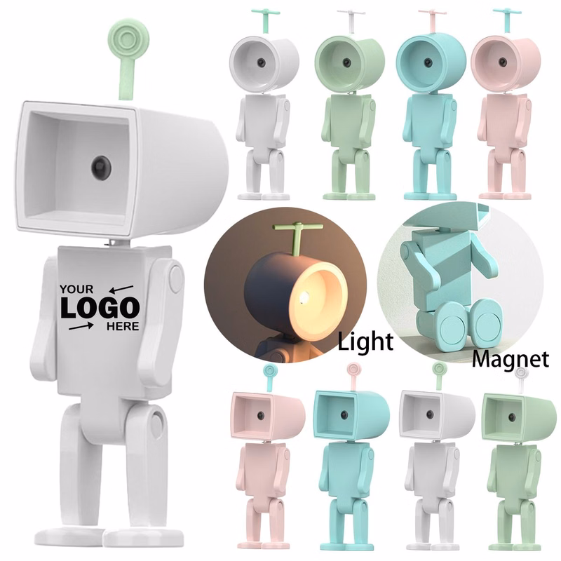 MOQ 50 Robot shaped Illuminated Night Light