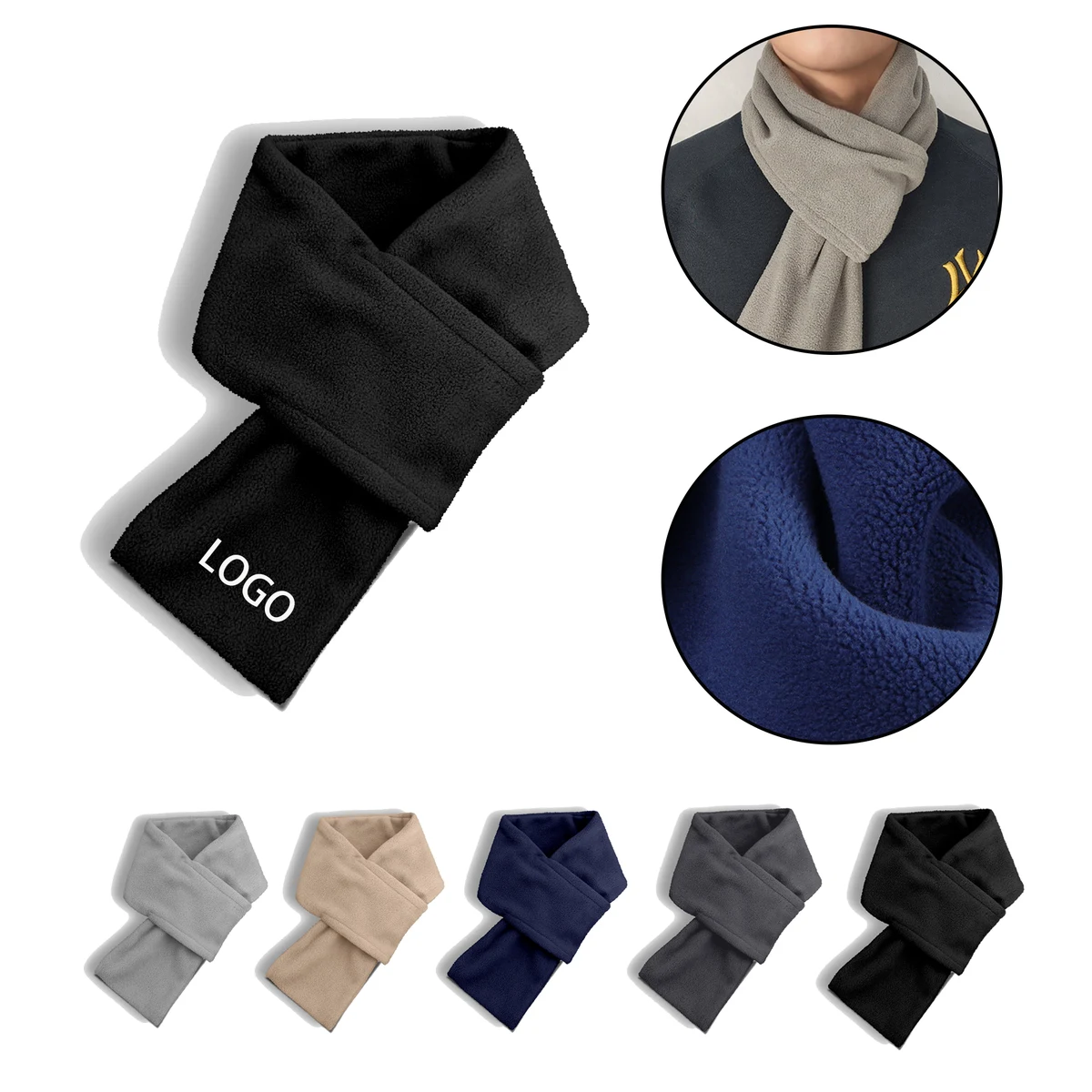 MOQ:20pcs Windproof Scarf 1