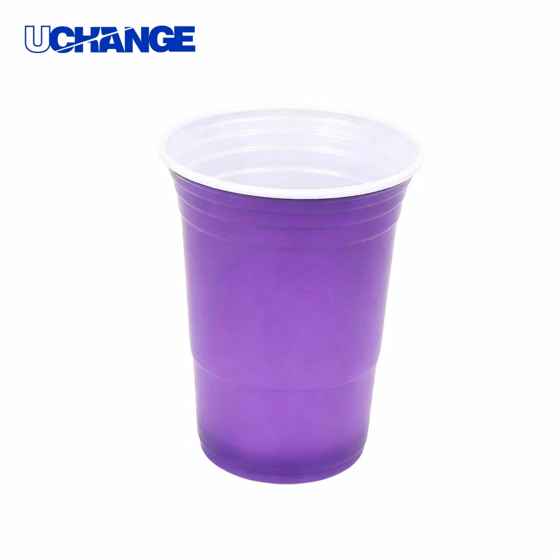 Beer Pong Cup Plastic 16 Ounce Reusable