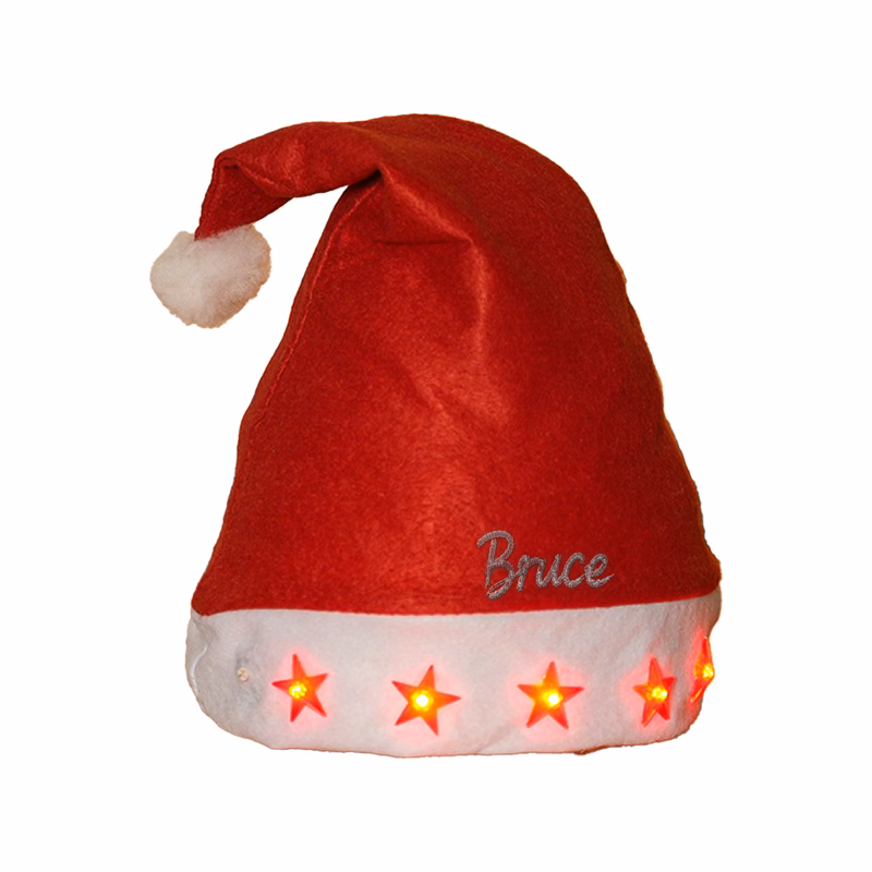 Non Woven LED Christmas Hat