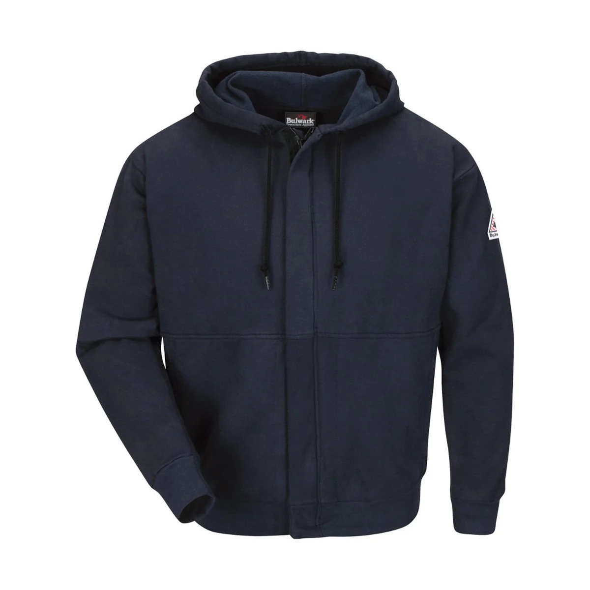 Men's Zip-Front Hooded Sweatshirt - SEH4 1